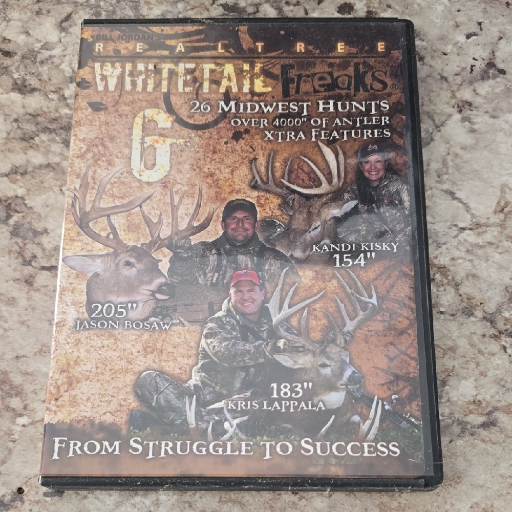 Realtree Whitetail Freaks DVD - Brown and Black